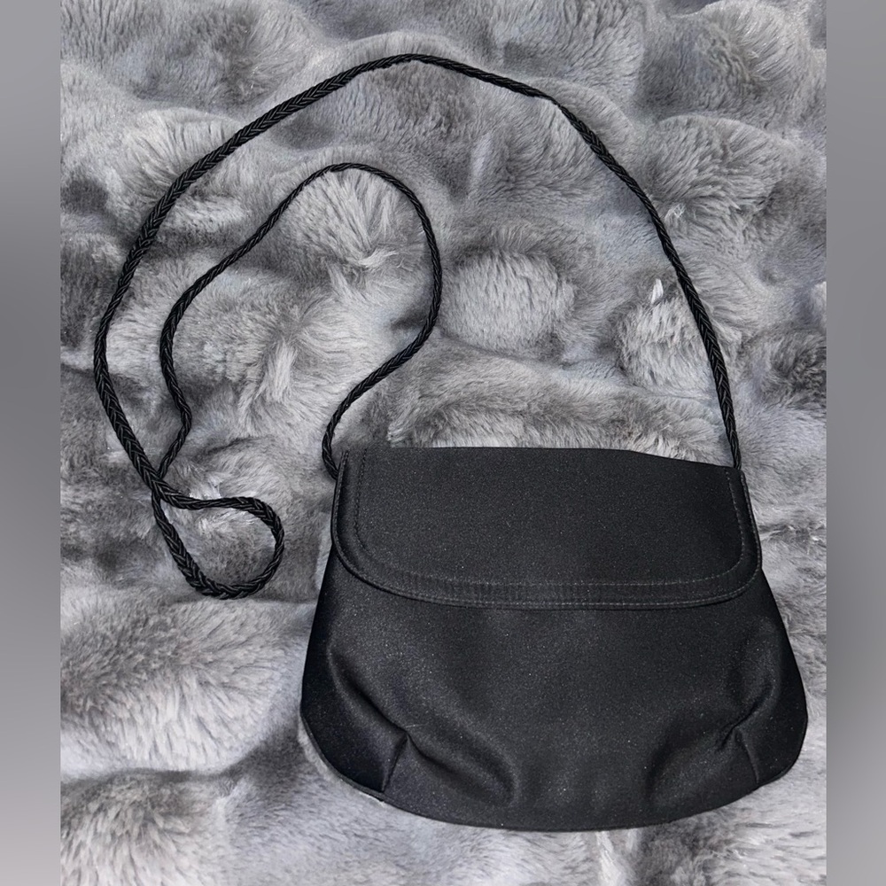 Vintage Givenchy Black Silk Dress Purse